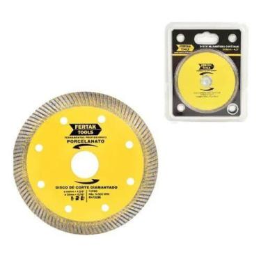 Imagem de Disco Diamantado Para Porcelanato 105mm X 20mm X 1,2mm - Fertak