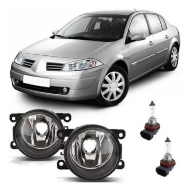 Imagem de Universo Car, Par Farol De Milha Megane 2006 2007 2008 2009 2010 2011 2012 2013 + Lâmpada