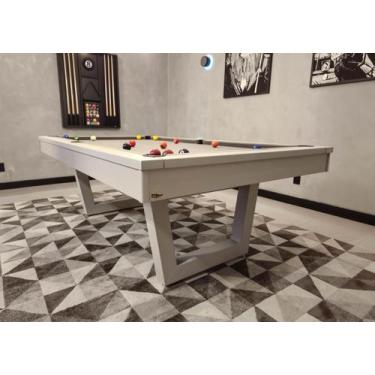 Imagem de Mesa de Sinuca/Bilhar Cor Nude - 2,20 x 1,20 - Nelson Bilhares, Grafit