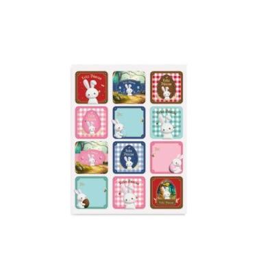 Imagem de Etiquetas decorativas 02 folhas com 12 unidades cada cromus