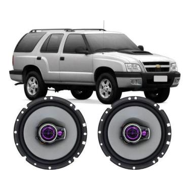 Imagem de Kit Alto Falante Pioneer Porta Dianteira Gm Blazer 100w Par, Preto