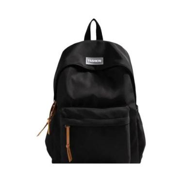 Imagem de Mochila Escolar Kawaii de Grande Capacidade - Estilo Coreano, preto