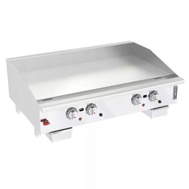 Imagem de Chapa Termostática de Mesa a Gás Venâncio Genesis New Gaveta Externa 120cm G48CT-48TN