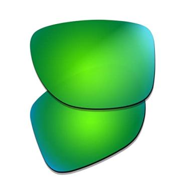 Imagem de Prizo ORL Lentes polarizadas de reposição para óculos de sol Oakley Gauge 8 OO4124 - Multicores, Jade Iridium, Medium