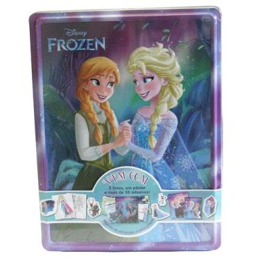 Imagem de Livro - Disney - latinha feliz - Frozen