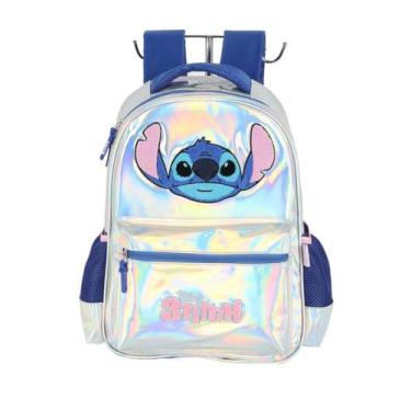 Imagem de Mochila stitch prata luxcel