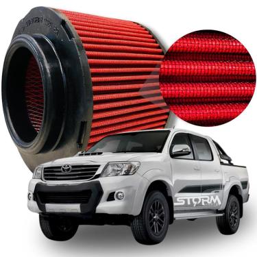 Imagem de Filtro Ar Esportivo Toyota Hilux Motor 3.0 Ano 2005 A 2015