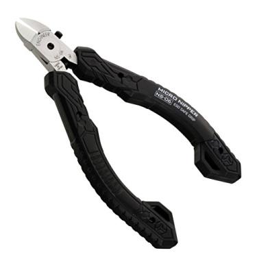 Imagem de ENGINEER Mini cortador lateral de precisão NS-06, micropinças, grau profissional, seguro para ESD com garras abaixo de aço carbono endurecido, ideal para trabalhar em PCB