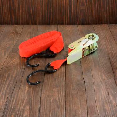 Imagem de Cinta Resistente com Catraca 4,5m para Prender Cargas Multiuso