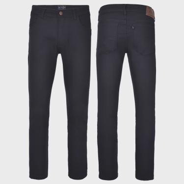 Imagem de Calça Sarja Brim Slim Fit Com Elastano