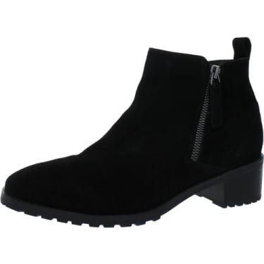 Imagem de Aqua College Bota feminina impermeável de camurça Sanction, Camurça preta, 35