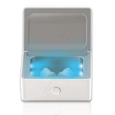 Imagem de IRIVER BLANK Acessório Secador E Desumidificador De Aparelhos Auditivos Led-Uv Mais Rápido, Kit De Caixa De Luz Ultravioleta Uv-C, Remove Suor E Umidade De Aparelhos Auditivos, Fones De Ouvido Sem