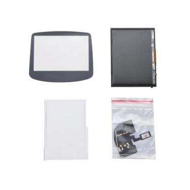 Imagem de DAGIJIRD Kit de substituição de tela LCD com retroiluminação para Game Boy Advance, acessórios avançados, kit de placa de tela LCD com destaque