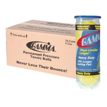 Imagem de Gamma Bolas de tênis de pressão permanente, [72 bolas]