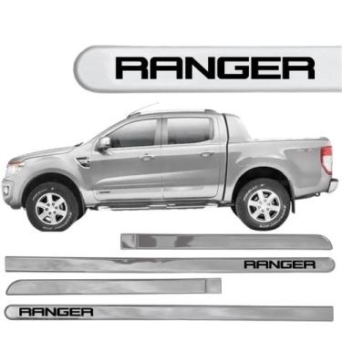 Imagem de Jogo Friso Lateral Ranger Ponta Redonda com Grafia Cores - Macall, Pra