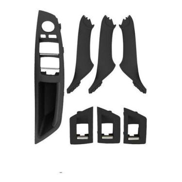 Imagem de Kit Puxador Porta Bmw 315 318 318i 320 320i 323i - RGV Group, Preto