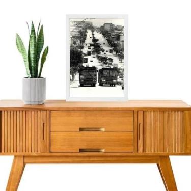 Imagem de Quadro Fotografia Antiga Belo Horizonte Av as 45X34Cm - Quadros On-Lin