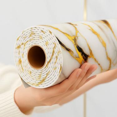 Imagem de Placa Adesiva Mármore Parede 3d Continua Lavável 200x60cm