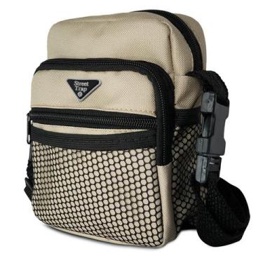 Imagem de Bolsa Transversal Shoulder Bag Pequena Street Trap Caqui Mini Necessai