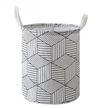 Imagem de Cesto De Roupa Suja Organizador de Brinquedos Dobrável