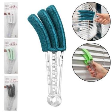 Imagem de Limpador De Persianas De Microfibra Cabo Acrilico 21,5X7Cm - Top Rio