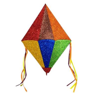 Imagem de Decoração Balão Eva Glitter Festa Junina São João 40x28cm - 7LOBOS