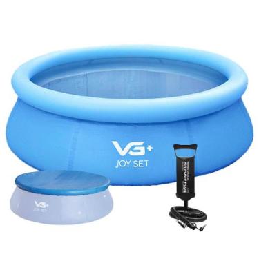 Imagem de Piscina Inflável Joy Set 4760 L Circular 300 cm com Capa Bomba VG Plus