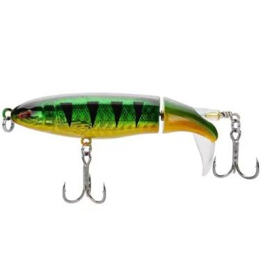 Imagem de Isca Artificial Hélice Whopper Popper Superfície realista - SWG, Verde