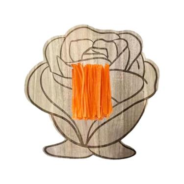 Imagem de Tábua de pão de – Tábua de servir queijo de com padrão de flor de rosa, tábua de charcutaria para cortar queijo para carne, queijo, pão, legumes