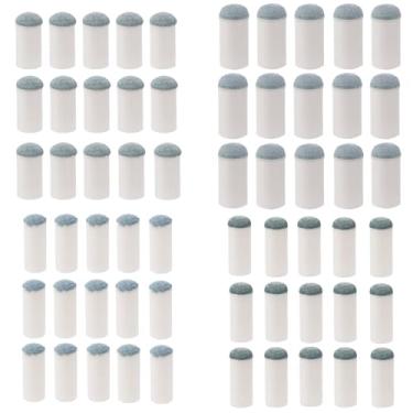 Imagem de Tinoaly 60 Peças Pontas Taco de Sinuca Deslizantes, 4 Tamanhos Virolas Tacos Bilhar Acessórios Reparo para Pontas Taco Sinuca para Manutenção Mesa (9/10/12/13mm, 15 Peças Cada)