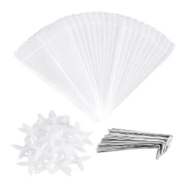 Imagem de Bothyi Campânulas de jardim para plantas, campânulas de vidro, proteção contra animais e pássaros, proteção contra geada, protetor de plantas reutilizável, 20 Pedaços