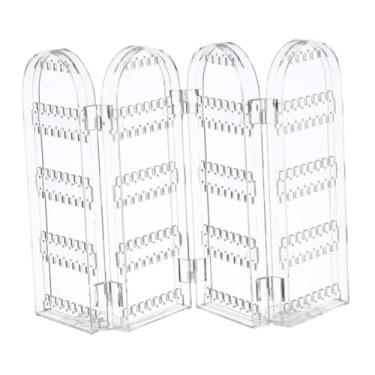 Imagem de Hailong Ming Suporte Dobrável para Exposição de Brincos, Expositor de Joias, Mesa, Expositor de Colares, Loja, Salão, 4 telas