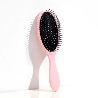 Imagem de Escova De Cabelo Darma Oval Novita Rosa/Black - MB BUGIGANGAS