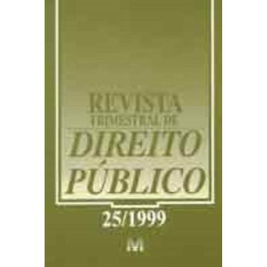 Imagem de Revista Trimestral De Direito Publico Ed. 25