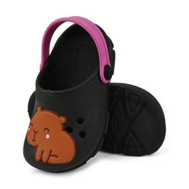 Imagem de Sandália Babuche Infantil Menina Capivara Fofa Kidstep-Feminino