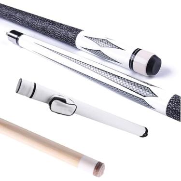 Imagem de Tacos De Bilhar Para Homens Profissional, Taco De Sinuca, Cabeça De Taco De 13mm, Maple Duro Canadense, 1/2 Split, Fácil De Transportar, Bastão De Bilhar Para Bar Ho, Aurora, 12mm