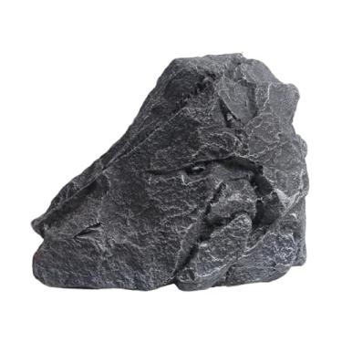 Imagem de Ｂｅｓｇａ artificial com textura realista, ornamento de espuma, pedra falsa, arenito, paisagem para aquário, decoração de quintal, jardim, hotéis, 35 Cm X 22 Cm X 28 Cm