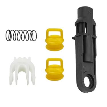 Imagem de YYTQP Conjunto de kit de reparo de bucha de ligação de cabo de câmbio, 5 peças de cabo de câmbio de transmissão 14104 15276979 52855956AG compatível com Chevy Silverado 1500 2500 3500 Buick Cadilac