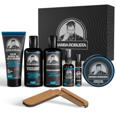 Imagem de Produtos Para Barba Balm Shampoo Condicionador Óleo Pomada