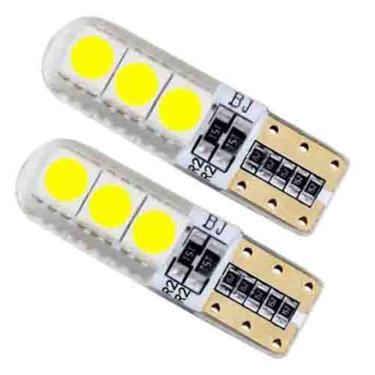 Imagem de Lampada Pingo T10 5w 6 Leds SMD TORRE SILICONE