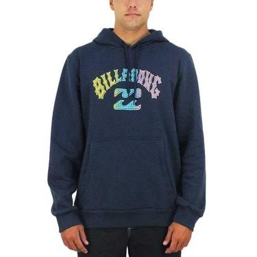 Imagem de Moletom Billabong Canguru Short Sands Azul Marinho-Masculino