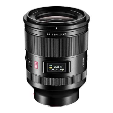 Imagem de VILTROX Lente AF 35 mm F1.2 LAB FE para Sony E-Mount, lente principal de grande abertura de quadro completo 35/1.2 LAB FE com motor Hyper VCM AF, foco flutuante duplo, ideal para retratos, pouca luz e
