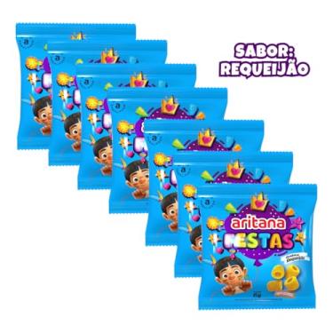 Imagem de Salgadinho Com 15/20/30/40/50/60/100 Unidades 10g Lembrancinha Festa Bacon Sortido Cebola Queijo Requeijão (20 unidades, Requeijão)