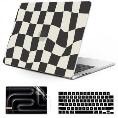 Imagem de Anban Capa rígida de plástico compatível com MacBook Pro de 14 polegadas 2025 2024 2023 2022 2021 M4 M3 M2 M1 A3112 A3185 A3401 A2918 A2992 A2779 A2442 +Capa de teclado+Ecrã Protetor, tabuleiro de