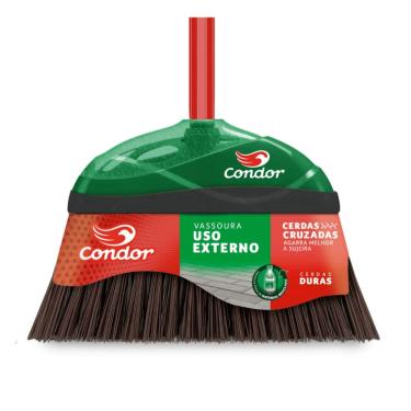 Imagem de Vassoura Cerdas Cruzadas Externa Condor  Sem Cabo