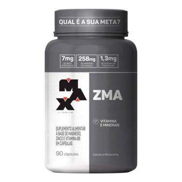 Imagem de Zinco Magnésio Vitamina B6 (90 Caps) Max Titanium