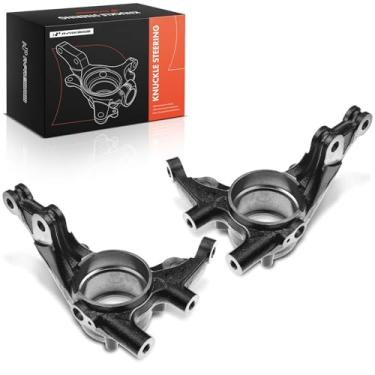 Imagem de A-Premium 2 juntas de direção de suspensão dianteira compatíveis com Hyundai Elantra 2007-2012, com ABS de 4 rodas, substitui # 517160Q100 517150Q100