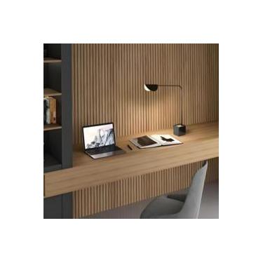 Imagem de Ripado Interno de Poliestireno - Imbuia  2,70m x 12cm  1cm espessura -