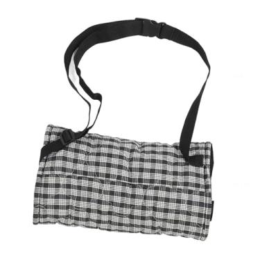 Imagem de Bolsa que quente mais quente à mão confortável à prova de, alterações ajustáveis de mão para atividades ao ar livre, como esquiar algodão poliéster pp algodão 12.2x7.5in (Branco preto)