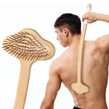Imagem de Back Scratcher NURENDER Oversized Extended Bamboo 56cm